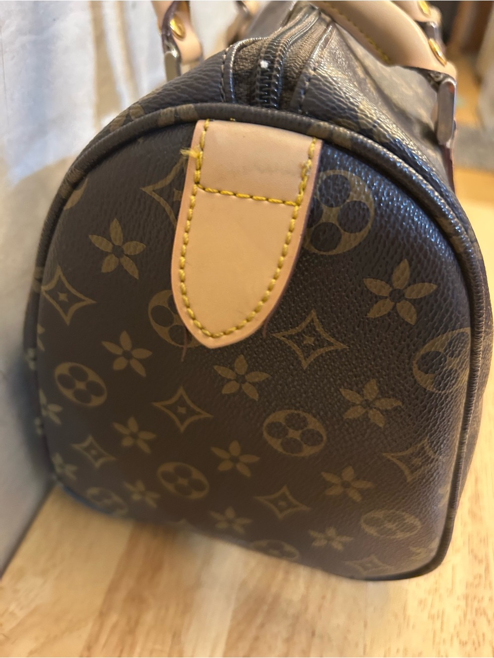 Designer Inspired Monogram Coated Canvas - Picture 5 of 11